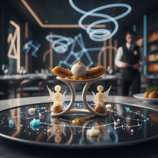 AI-generated image of a nano banana dish